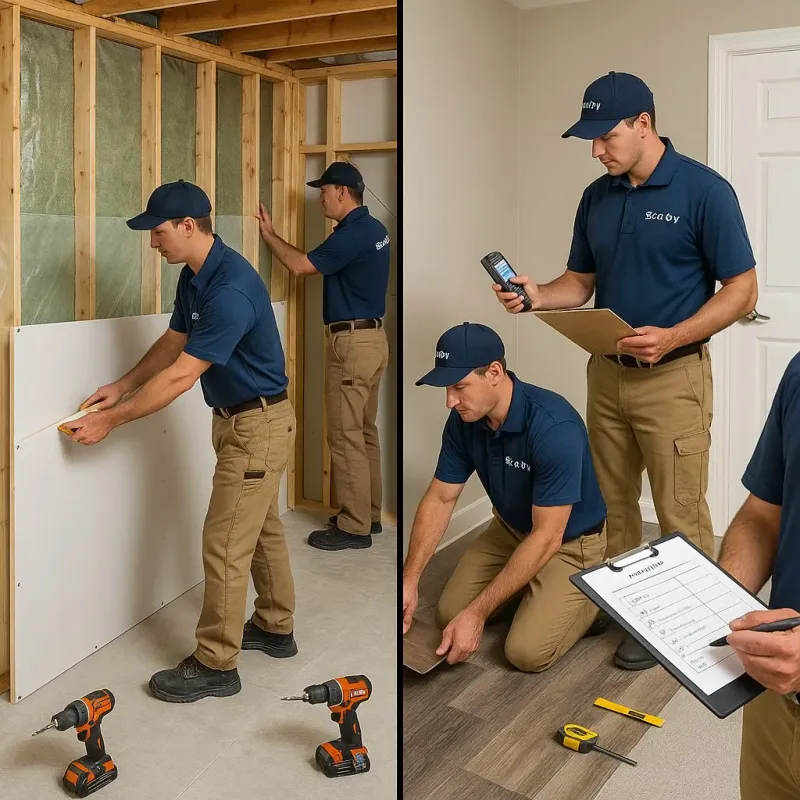 Repairs and Reconstruction process in Canisteo, NY